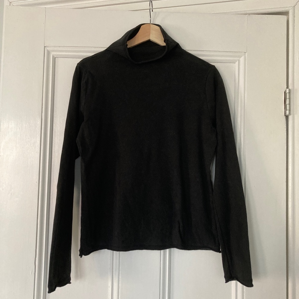 Elizabeth Suzann / Alabama Chanin Louise top black, size M